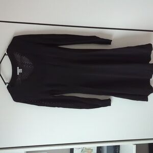 H&M Black Lace Longsleeve Dress